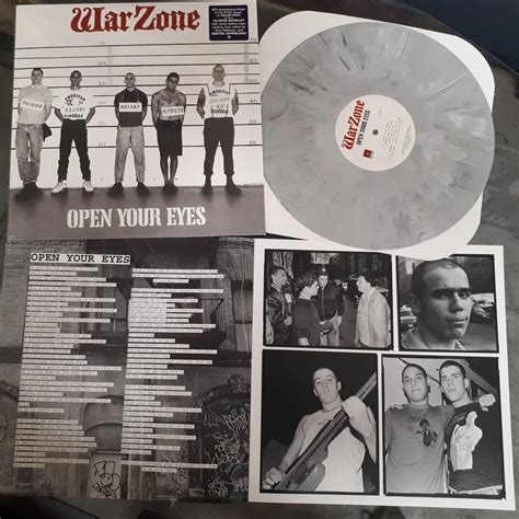 Warzone Open Your Eyes Back On Vinyl Steeltown Records East Ain`t