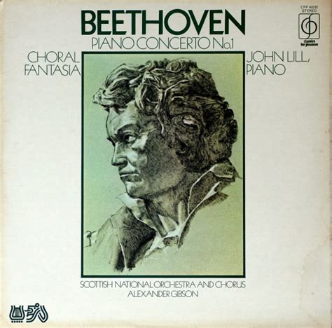 Beethoven John Lill Piano Concerto No1 Choral Fantasia 1975 Vinyl Discogs