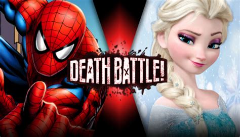 Spiderman Vs Elsa Marvel Vs Frozen Webbed Winter Fandom