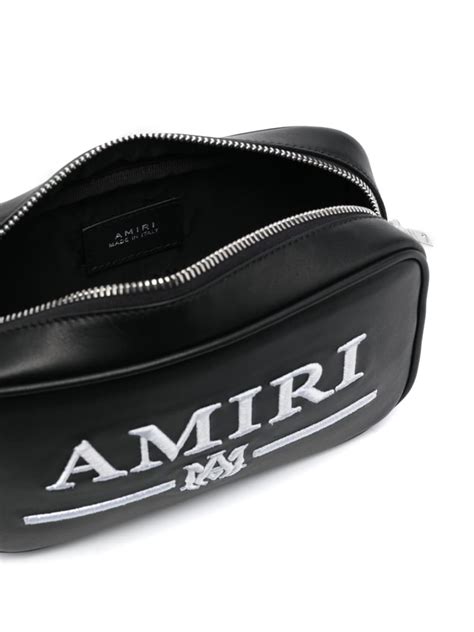 Amiri Logo Embroidered Shoulder Bag Farfetch