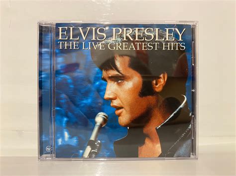 CD Elvis Presley Collection Album Live Greatest Hits Genre Etsy