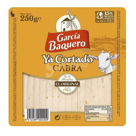 García Baquero García baquero Queso de cabra Ya Cortado garcía baquero