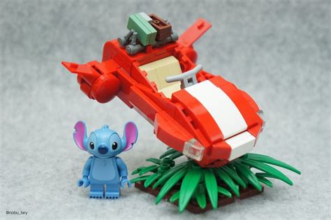 Stitch Rocketship Lego Creative Cool Lego Creations Lego Minifigure