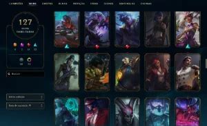 Conta Mestre League Of Legends Skins Lol Dfg