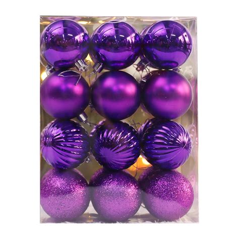 Lsljs 24 Pcs Christmas Tree Ball Ornaments For Xmas Tree 2