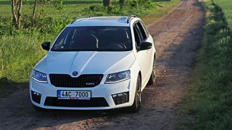 Test Koda Octavia Iii Kombi Rs Tdi Wikicars