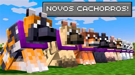 TUDO Sobre Os NOVOS CACHORROS Do Minecraft 1 21 YouTube