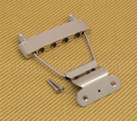 Btp Eco C Chrome 4 String Bass Short Trapeze Tailpiece