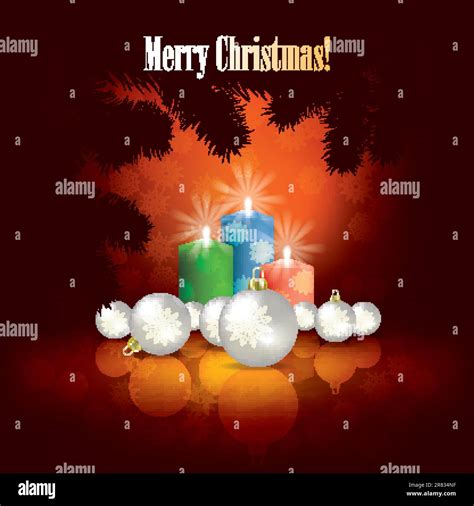 Photograph Of Christmas Decorations Stock Vector Images Alamy