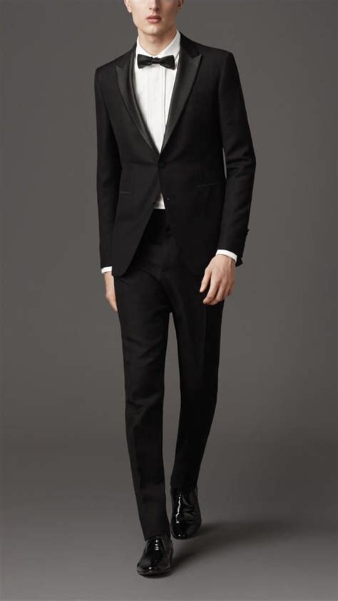 Burberry Modern Fit Compact Wool Mohair Tuxedo Shopstyle Suits