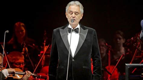 Opera Singer Andrea Bocelli To Perform In Italy On Easter - YouTube