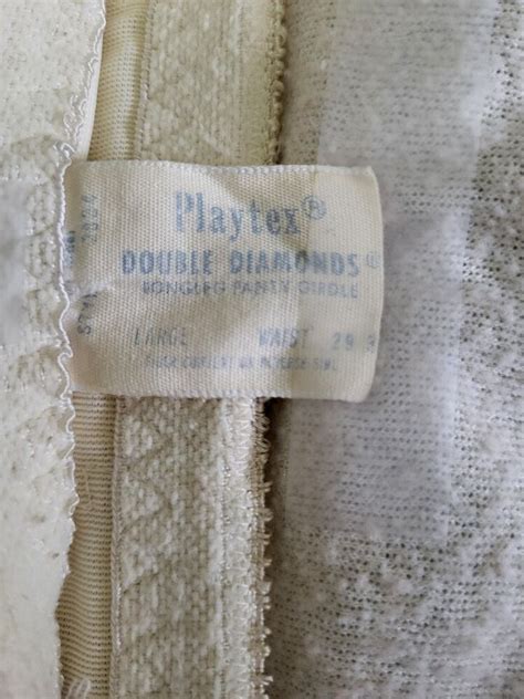 Vintage Playtex Double Diamonds Long Leg Panty Girdle Large 29 Waist Ebay