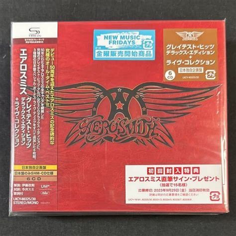 【目立った傷や汚れなし】限定！国内盤！6×shm Cd！aerosmith エアロスミス グレイテスト・ヒッツ デラックス