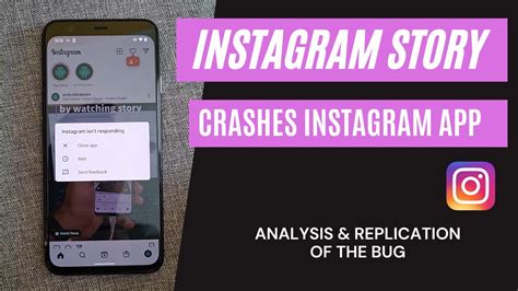 Bug Instagram Stories Hoje - Analysis and replication of Instagram story bug that crashes the app ...