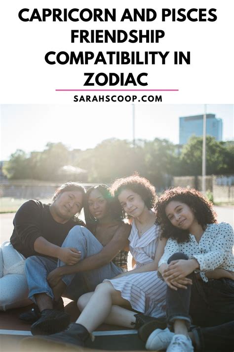 Capricorn and Pisces Friendship Compatibility in Zodiac | Sarah Scoop