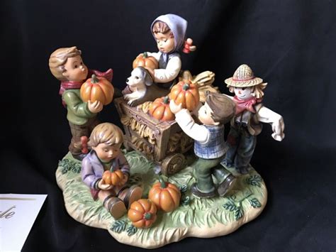 Danbury Mint Hummel Happy Harvest Antique Price Guide Details Page