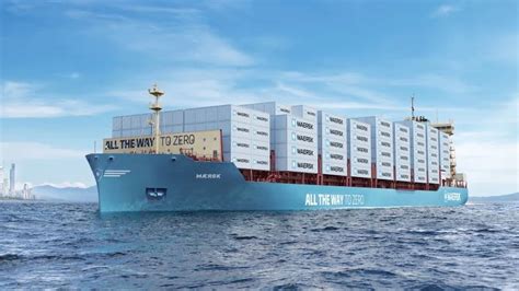 Industry S First Maersk Ready To Convert Existing Containership To