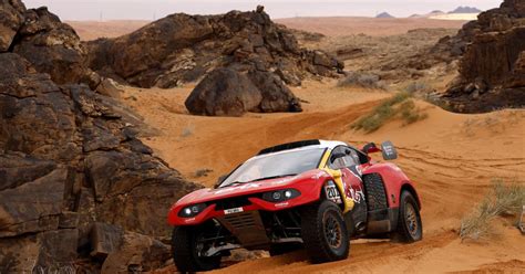 Loeb Rebounds To Deny Mr Dakar Peterhansel 50th Stage Win