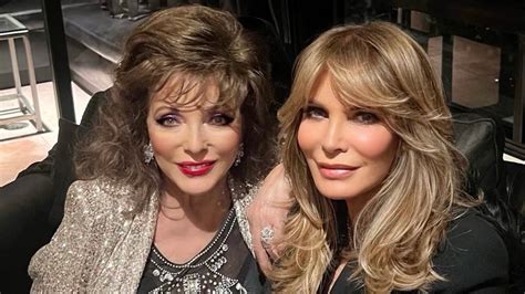 Joan Collins Jaclyn Smith Revisit Their Days As Leading Ladies Of The 80s In New Photo Fox