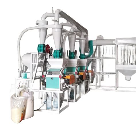 Capacity 1 Ton Per Hour Wheat Flour Corn Flour Processing Mill