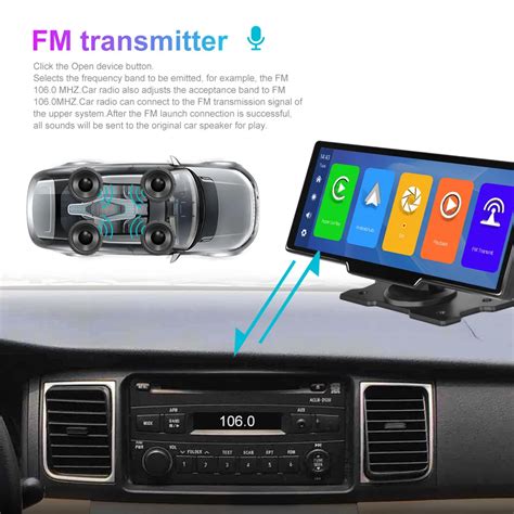 Caredrive Waterproof Carplay 5 Inch Support Wireless Carplay Android ...