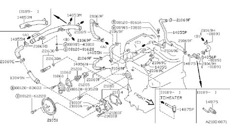 Nissan Armada Engine Coolant Temperature Sensor N