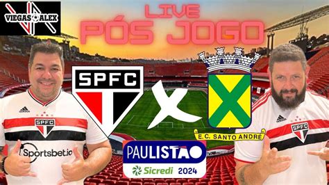 Live P S Jogo Spfc X Santo Andr Youtube