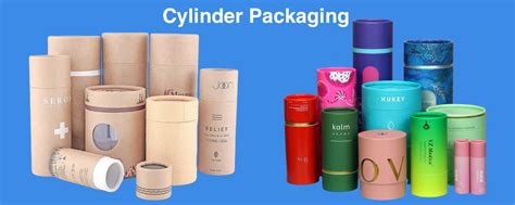 Cylinder Packaging Custom Packaging Tube Boxes Manufacturer