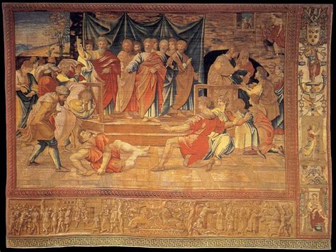 A Rare Chance to see Raphael’s Tapestries in the Sistine Chapel