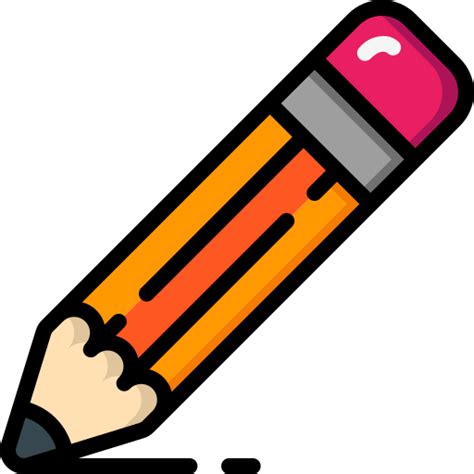 Pencil Basic Miscellany Lineal Color Icon