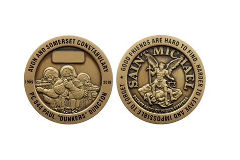 Custom Challenge Coins In Bronze Antique Coins For Good Friends And