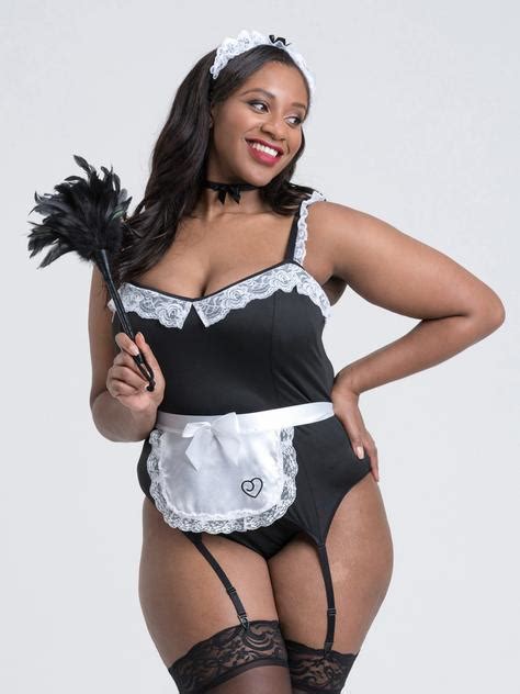 Lovehoney Fantasy Plus Size Maid For You French Maid Costume Lovehoney Uk