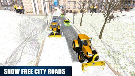 Winter Snow Plow Simulator Truck Driver 3d Heavy Snow Excavator Crane