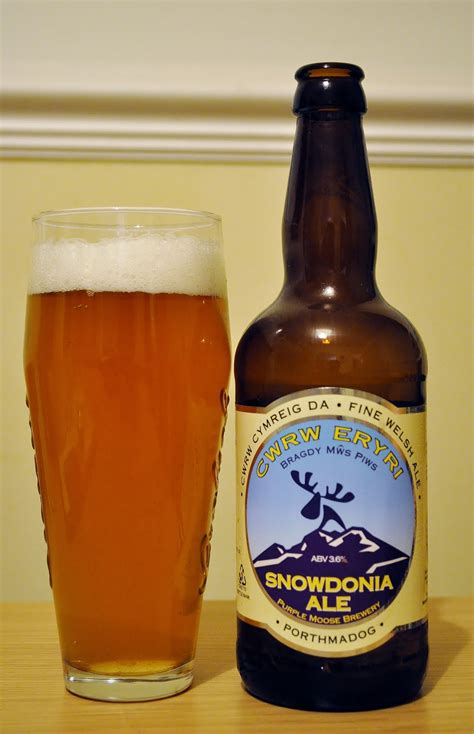 Blood, Stout and Tears.: Purple Moose Brewery 'Dark side of the Moose' and 'Snowdonia Ale'