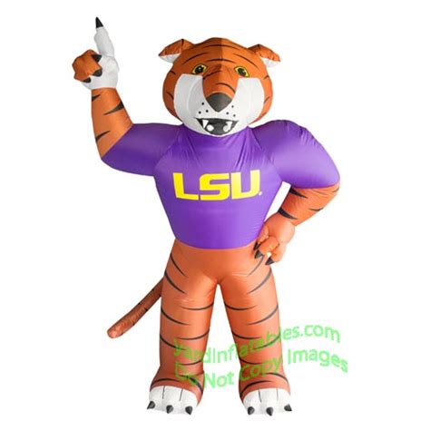 Air Blown 7' NCAA Inflatable LSU Mike Mascot