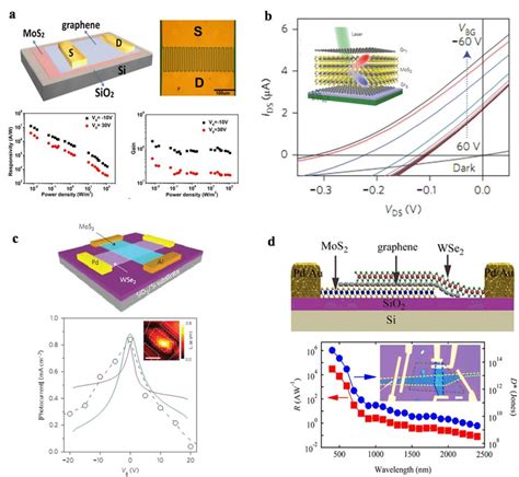 A Schematic Illustration Top Left Of The Photodetector Based On Download Scientific Diagram