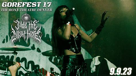 Jade The Nightmare Live The Roxy Denver Gorefest Colorado