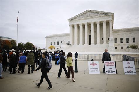 Scotus Arguments Updates Court Considers Affirmative Action In College