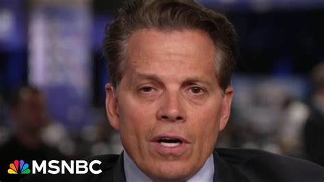 He Only Cares About Himself Anthony Scaramucci On Why Former Trump