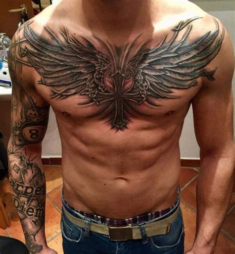 Fabulous Chest Tattoo Men Ideas That Timeless All Time In