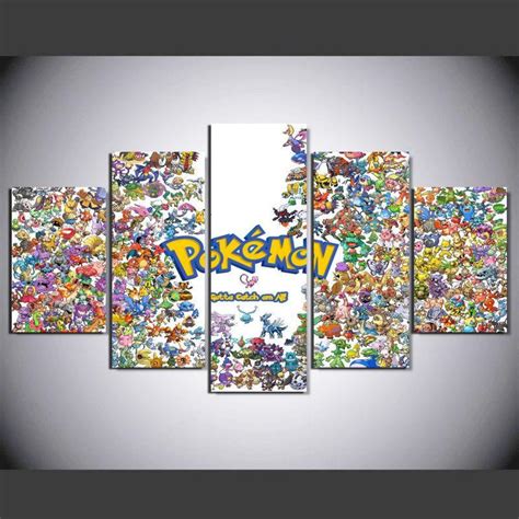 Pokemon Gaming Panel Canvas Art Wall Decor Canvas Storm