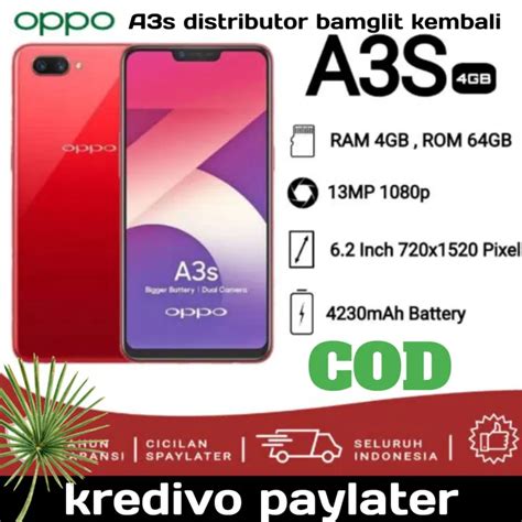 Oppo A3s 6 128 Hp Murah Tapi Gak Murahan Cuma 850rb Layar 6 2 Battrai