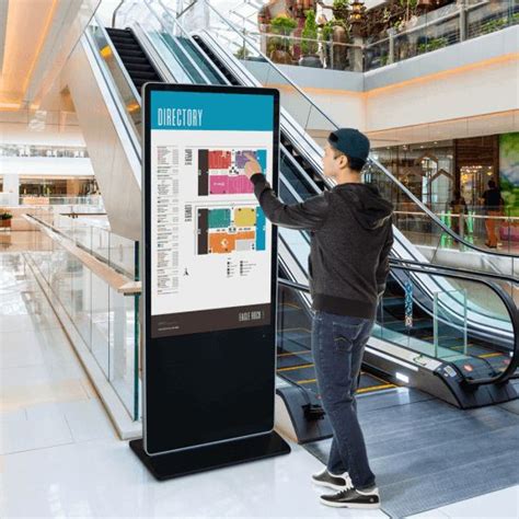 Touchscreen Digital Display Totem Digital Signage Totem Touch Screen