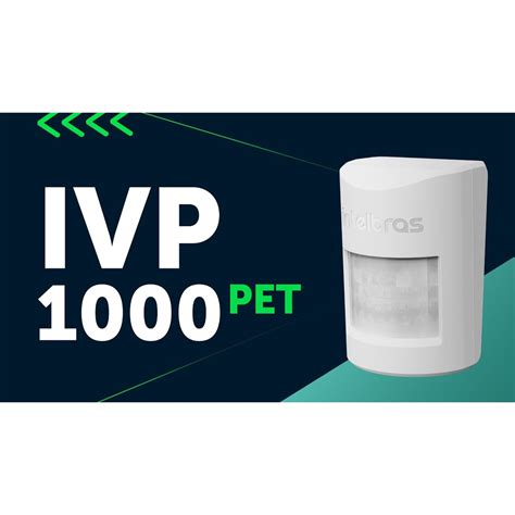 Sensor Infra Vermelho IVP 1000 Pet Fio Intelbras Shopee Brasil