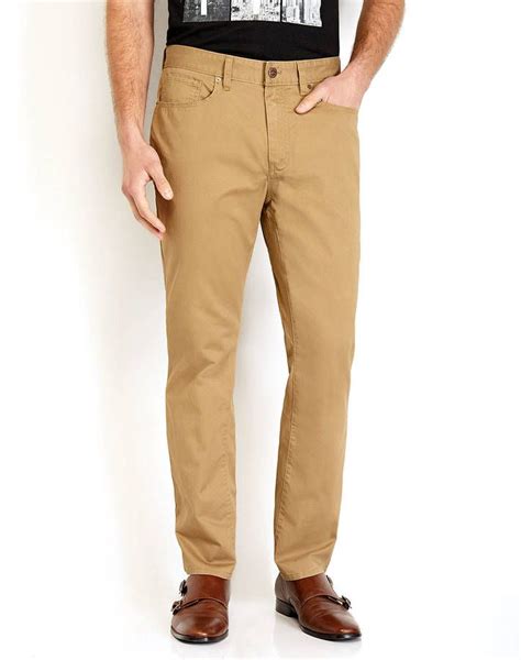 Weatherproof Canvas Five Pocket Twill Pants Twill Pants Khaki Pants