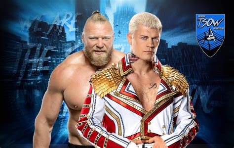 Cody Rhodes Vs Brock Lesnar Ufficiale Per NOC 2023