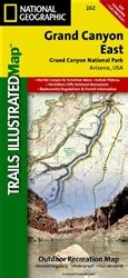 Grand Canyon, East, Map 262 by National Geographic Maps