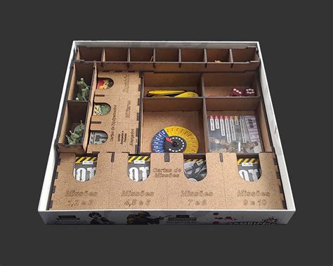 Organizador SOFT INSERT PARANÁ para Zombicide 2ª Edição Fort