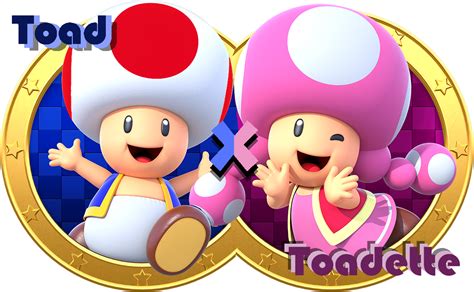 Toad X Toadette By Caitlinthestargirl On Deviantart