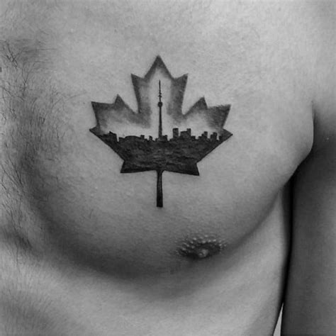 80 Creative Maple Leaf Tattoo Designs For Men 2023 Guide